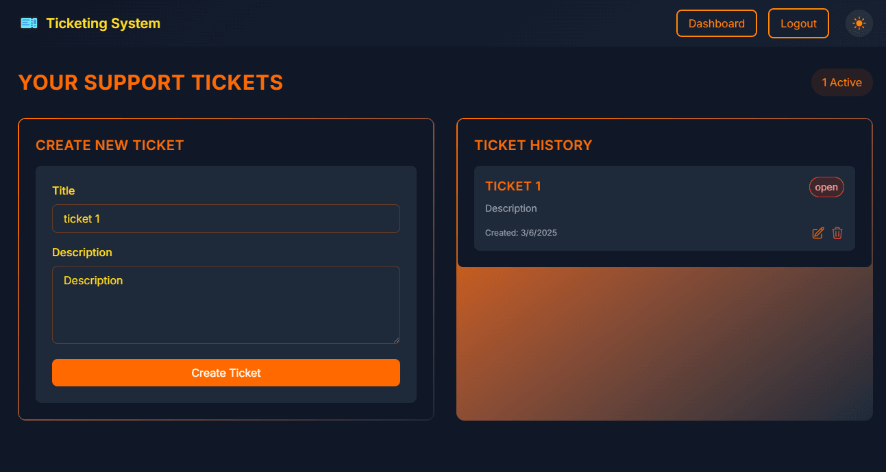 Dashboard Preview